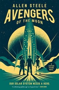 book cover of "avengers of the moon"